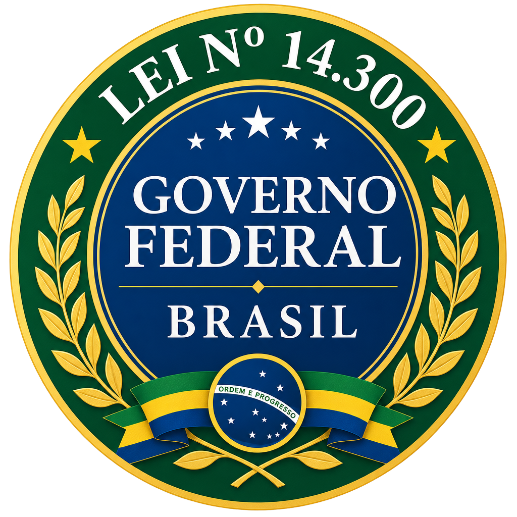 Selo Governo Federal — Lei nº 14.300